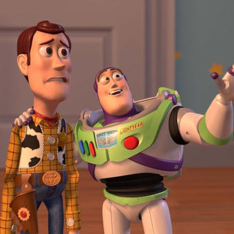 Woody and Buzz Lightyear Everywhere Widescreen